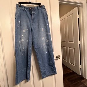 wide leg jeans